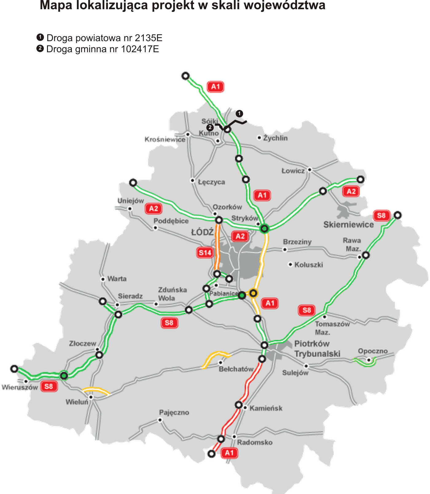 Mapa lokalizacji w województwie