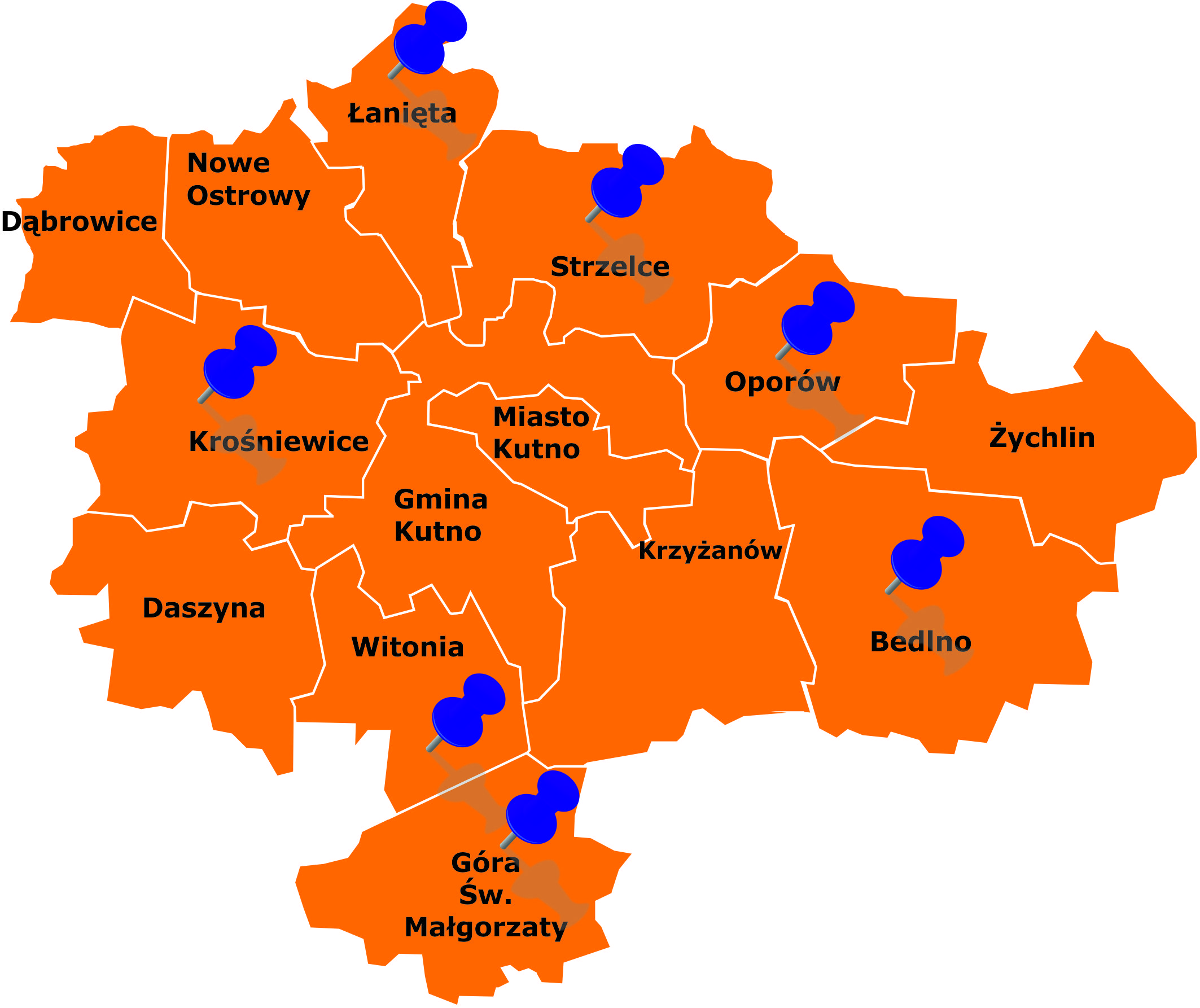 Mapa lokalizacji w regionie